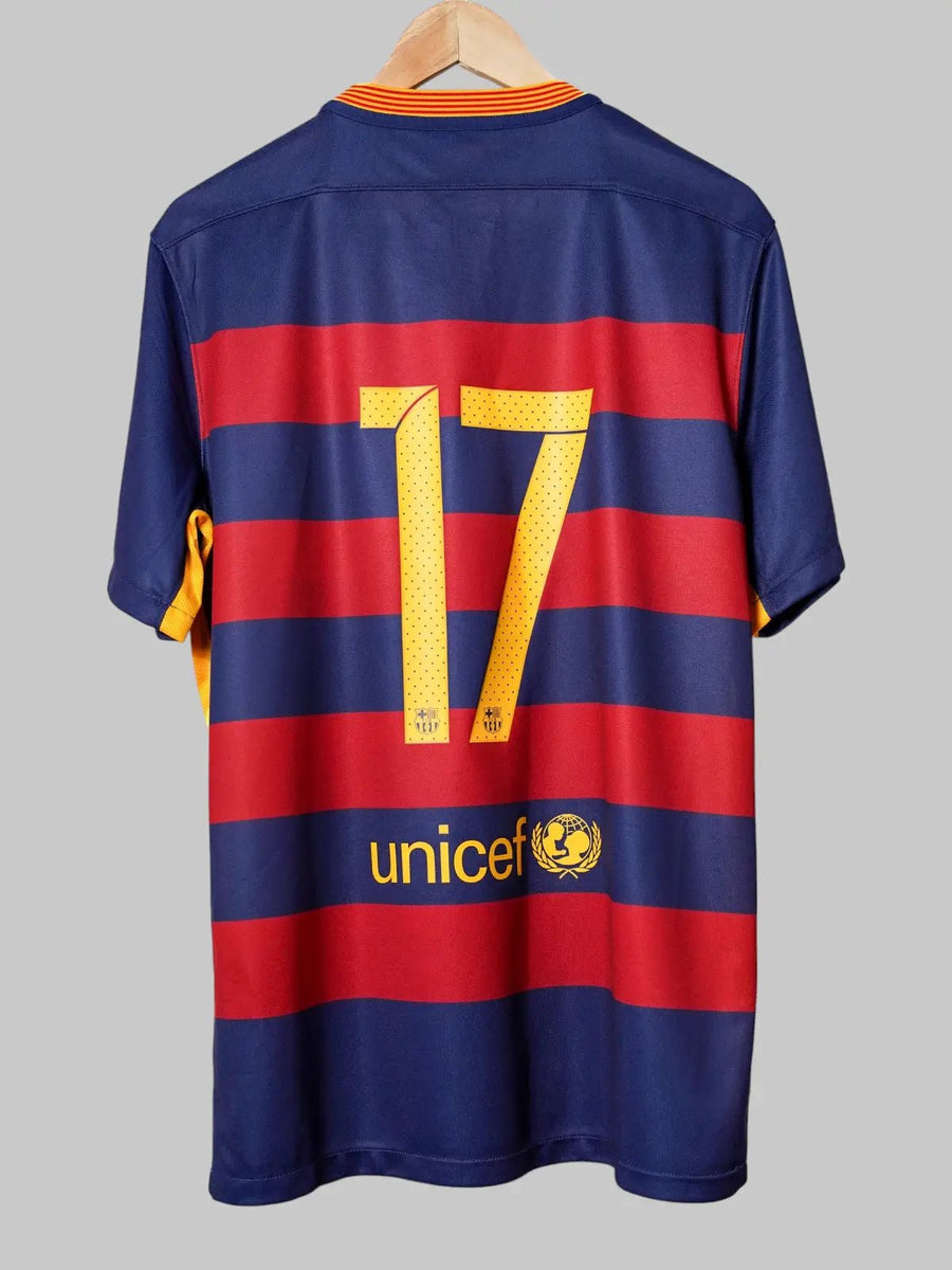FC Barcelona Home Shirt 2015/16 17 (L)