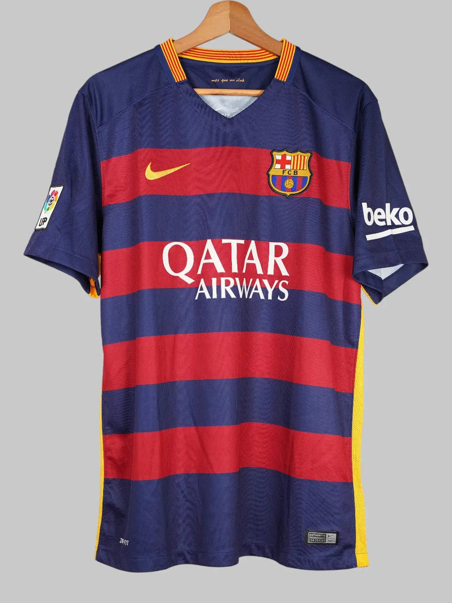 FC Barcelona Home Shirt 2015/16 I.Rakitic 4 (L)