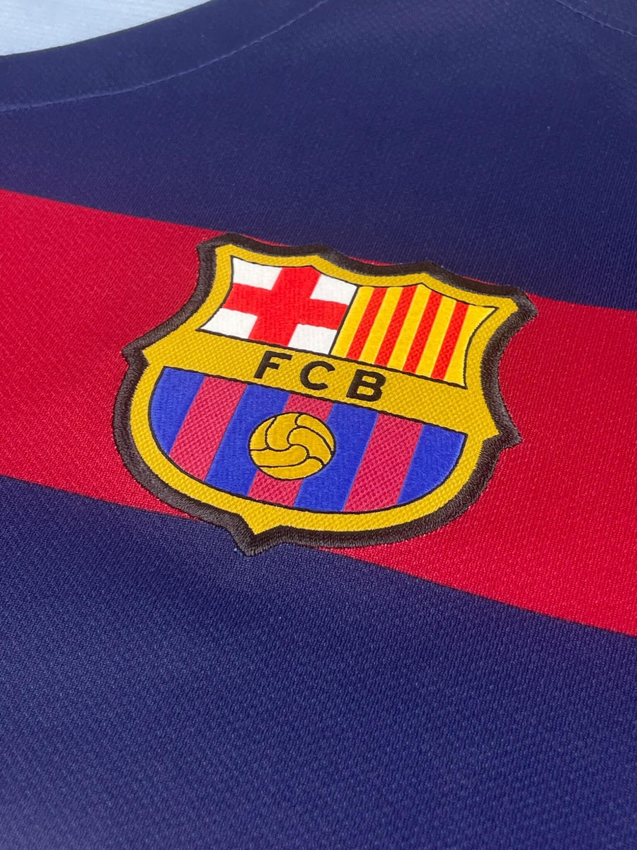 FC Barcelona Home Shirt 2015/16 Messi 10 (L)
