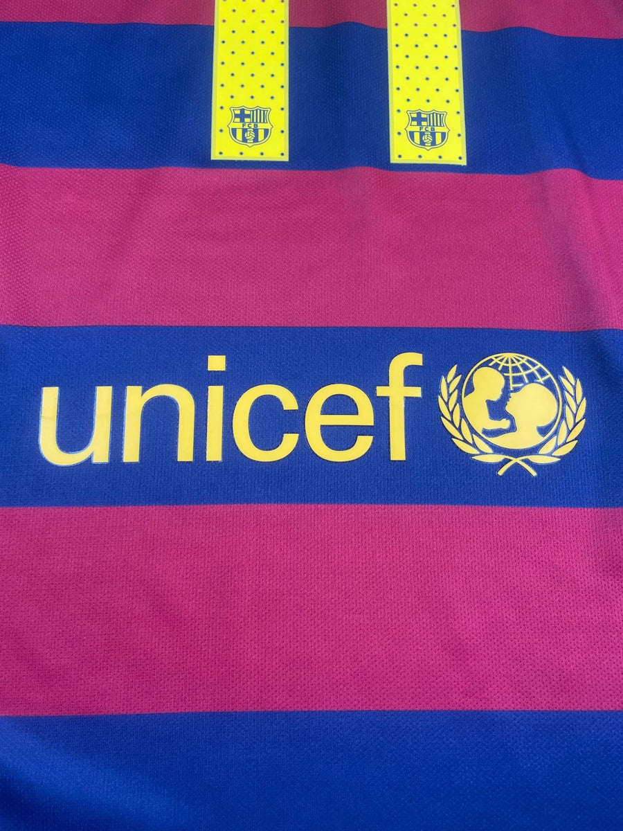 FC Barcelona Home Shirt 2015/16 Neymar Jr 11 (L)