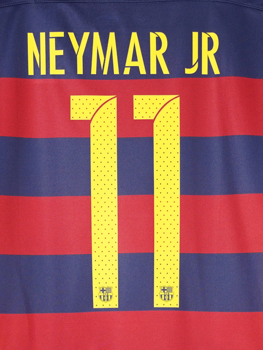 FC Barcelona Home Shirt 2015/16 Neymar Jr 11 (L)