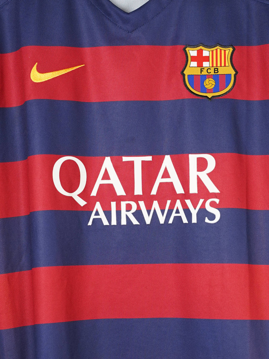 FC Barcelona Home Shirt 2015/16 Neymar Jr 11 (L)