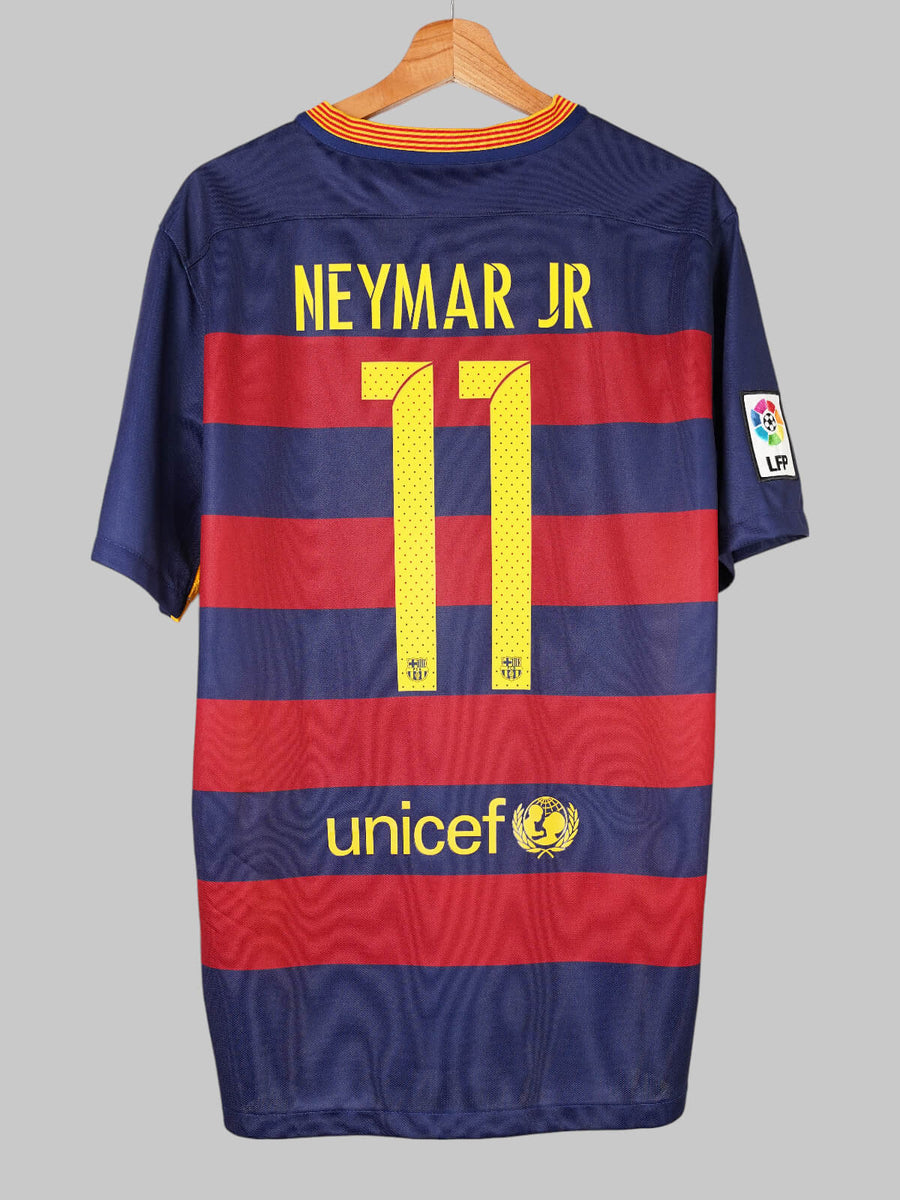 FC Barcelona Home Shirt 2015/16 Neymar Jr 11 (L)