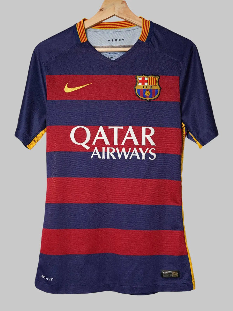 FC Barcelona Home Shirt 2015/16 Player Issue Messi 10 (S)