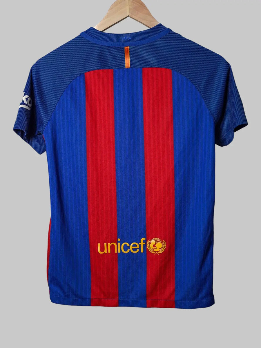 FC Barcelona Home Shirt 2016/17 (L kids)