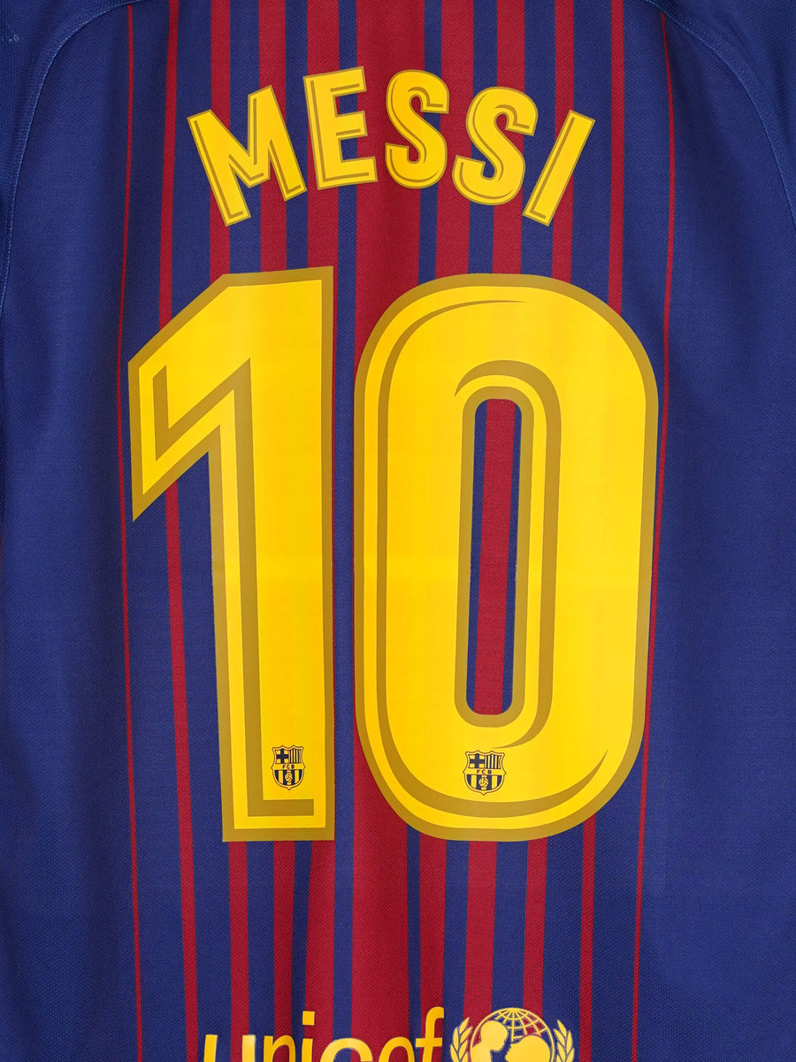 FC Barcelona Home Shirt 2017/18 Messi 10 (S)