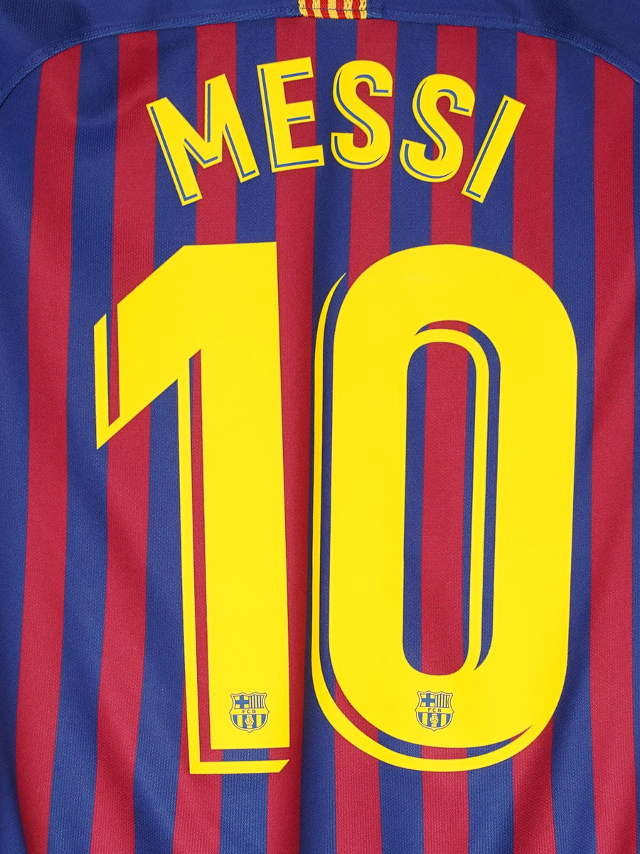 FC Barcelona Home Shirt 2018/19 Messi 10 (S)
