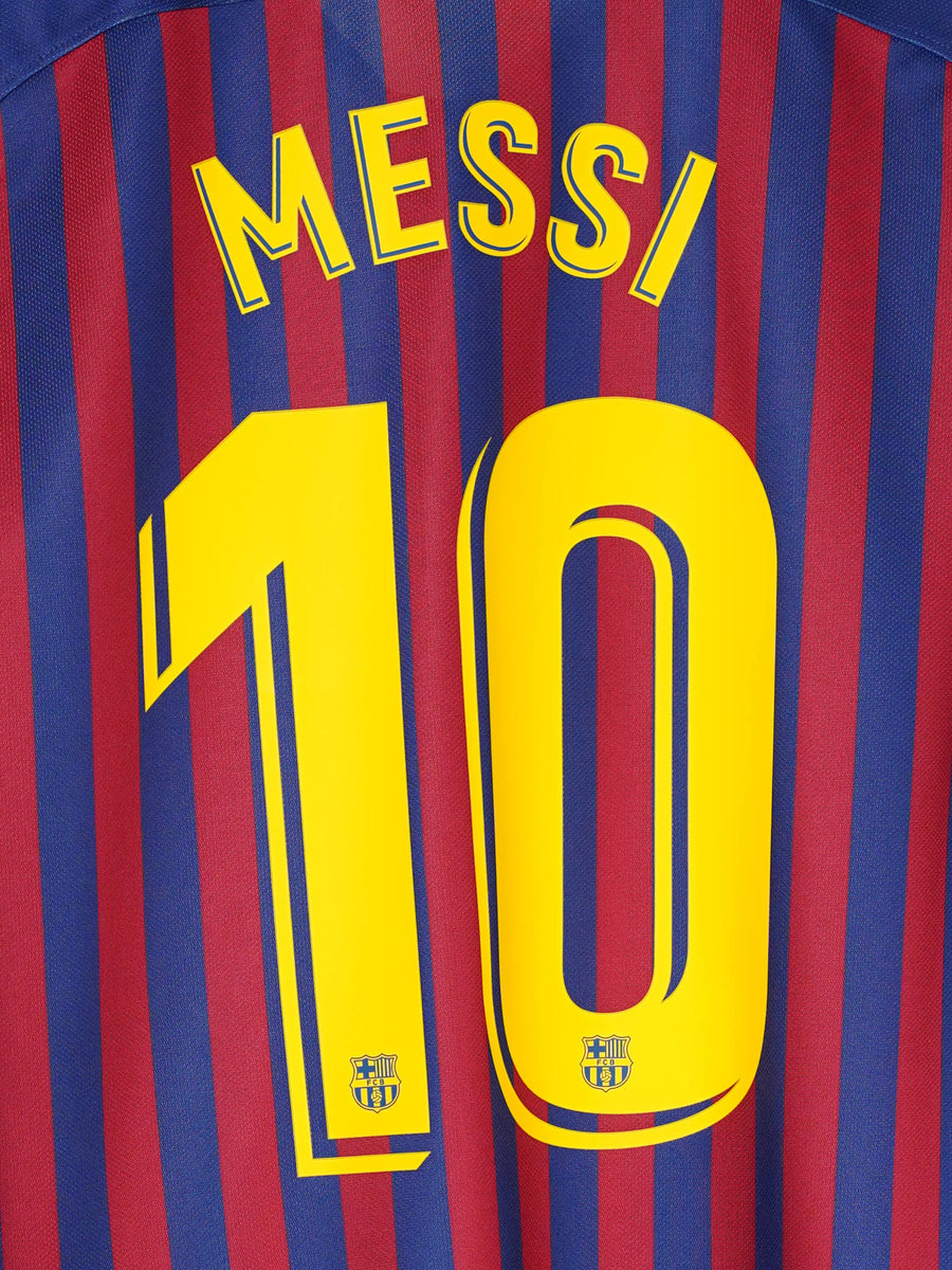 FC Barcelona Home Shirt 2018/19 Messi 10 (XL)