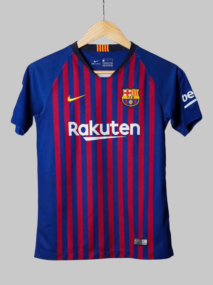 FC Barcelona Home Shirt 2018/19 Rakitic 4 (L Kids)