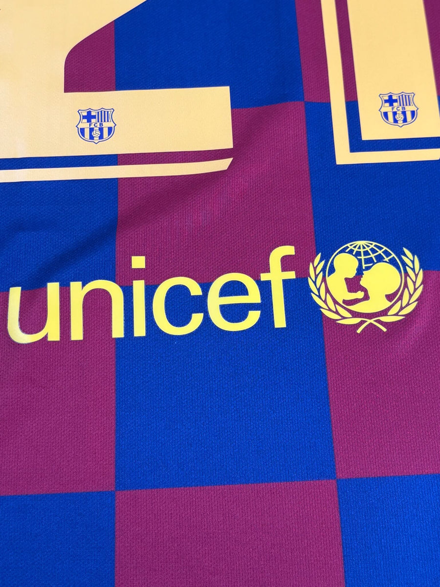 FC Barcelona Home Shirt 2019/20 F. de Jong 21 (M)