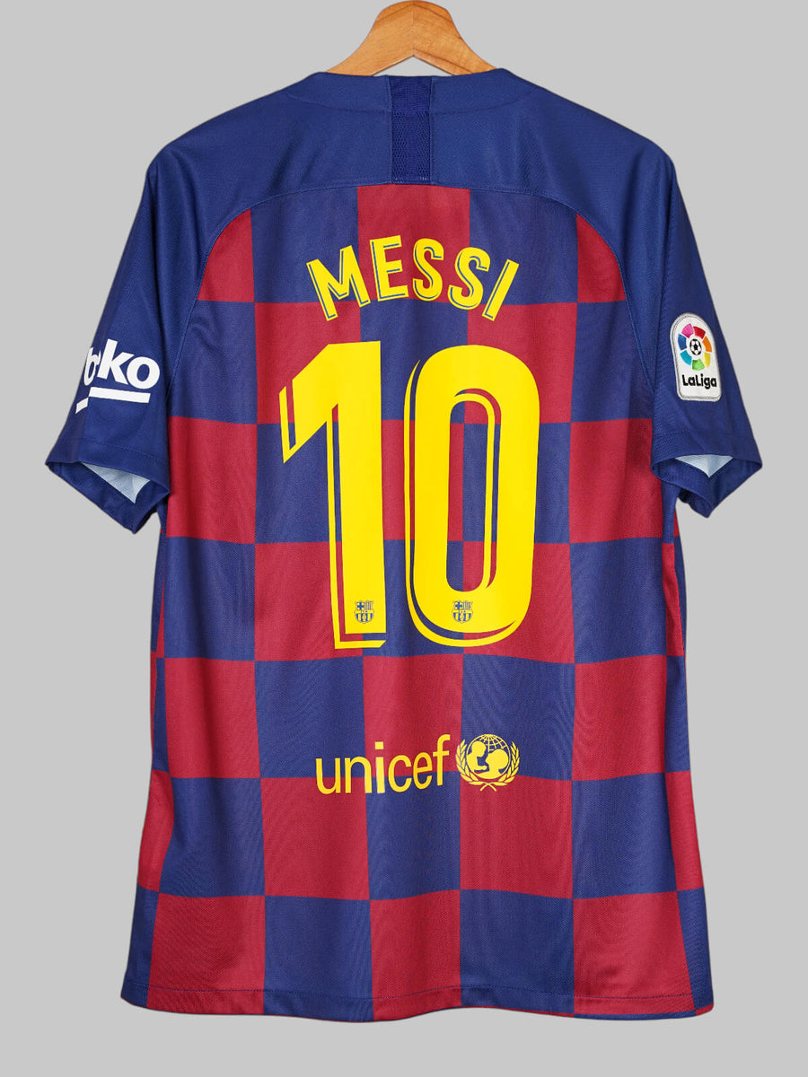 FC Barcelona Home Shirt 2019/20 Messi 10 (L)