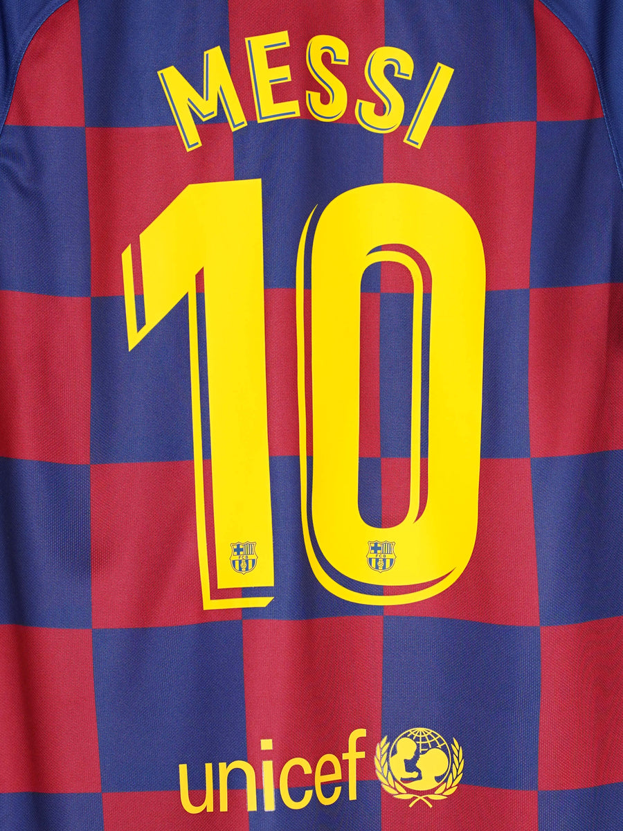 FC Barcelona Home Shirt 2019/20 Messi 10 (L)