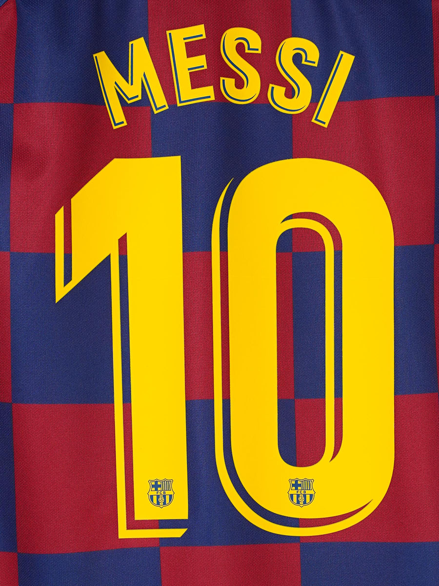 FC Barcelona Home Shirt 2019/20 Messi 10 (L)