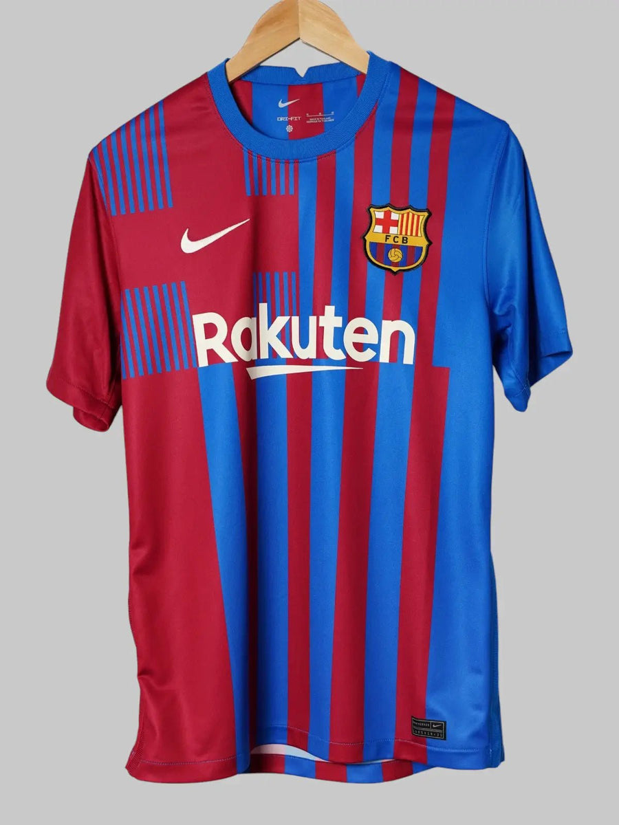 FC Barcelona Home Shirt 2021/22 De Jong 21 (M)