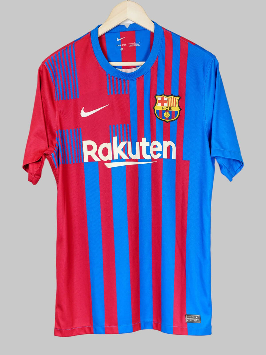 FC Barcelona Home Shirt 2021/22 Memphis 9 (L)