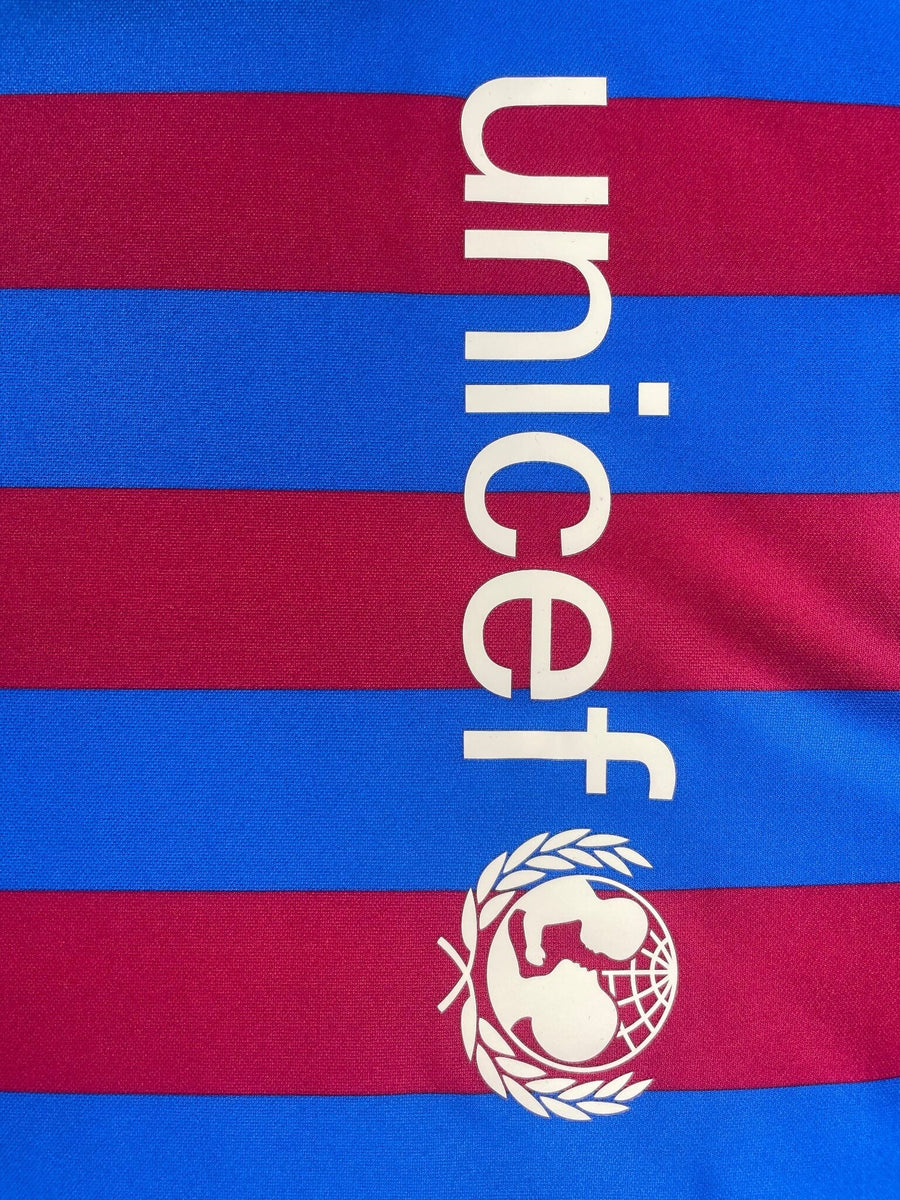 FC Barcelona Home Shirt 2021/22 Memphis 9 (L)