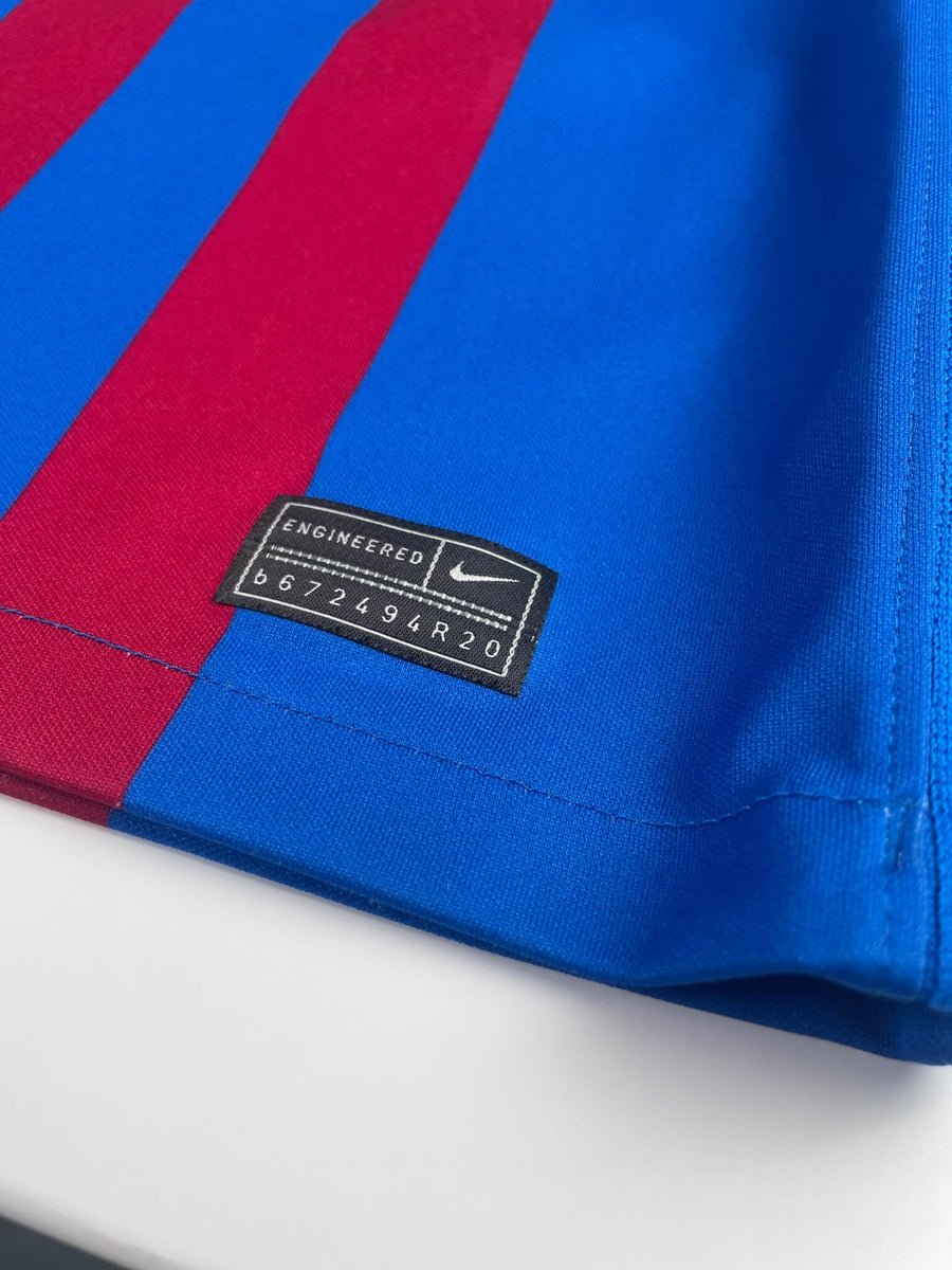 FC Barcelona Home Shirt 2021/22 Memphis 9 (L)