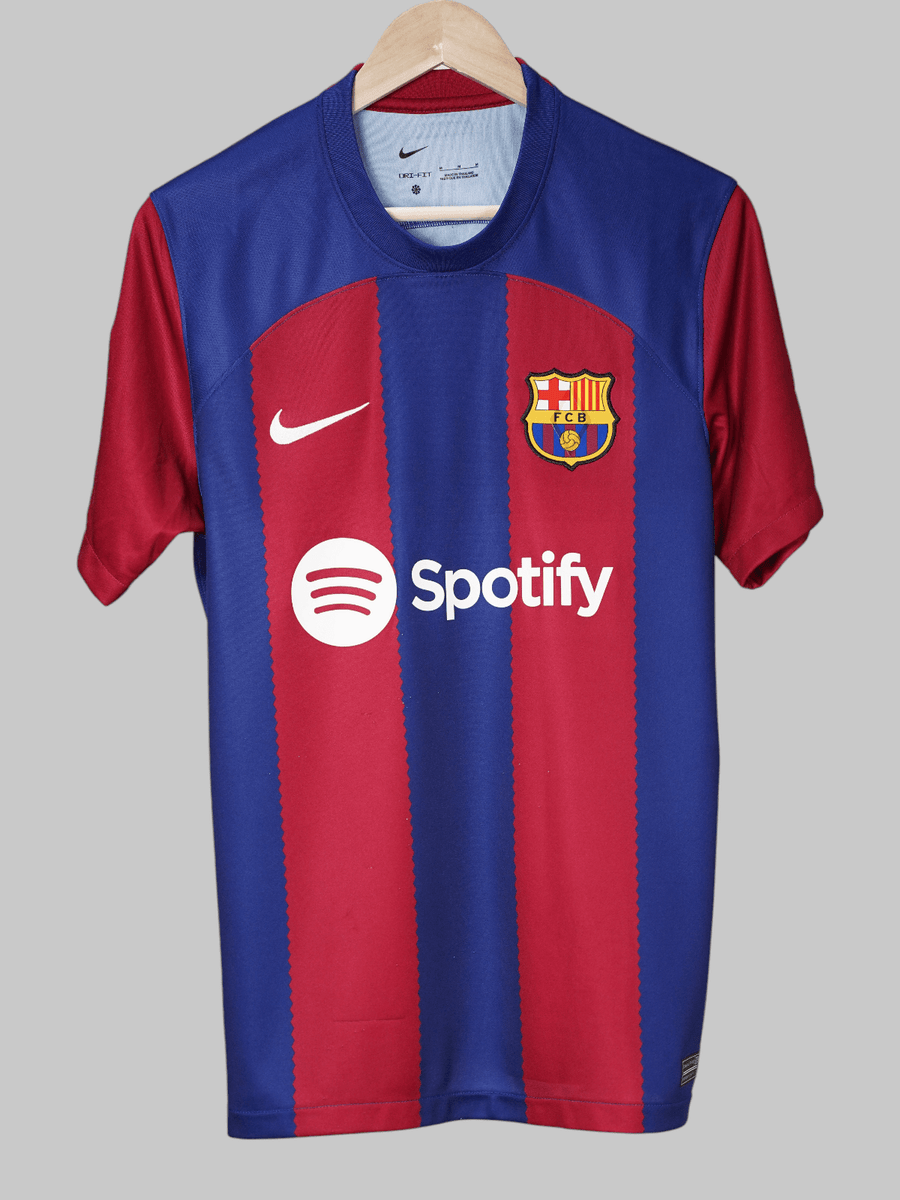 FC Barcelona Home Shirt 2023/24 de Jong 21 (M)