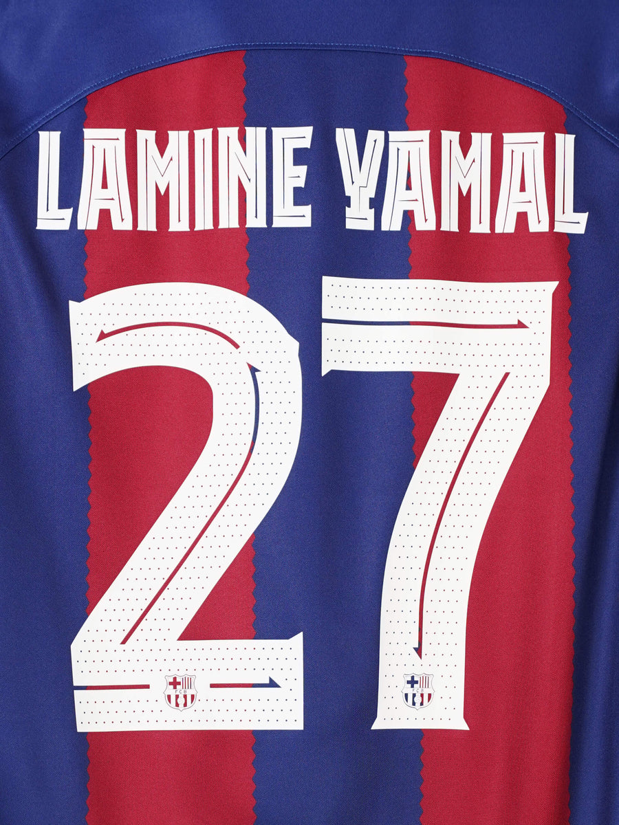 FC Barcelona Home Shirt 2023/24 Lamine Yamal 27 (M)