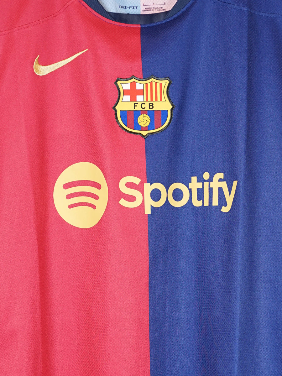 FC Barcelona Home Shirt 2024/25 F. De Jong 21 (L)