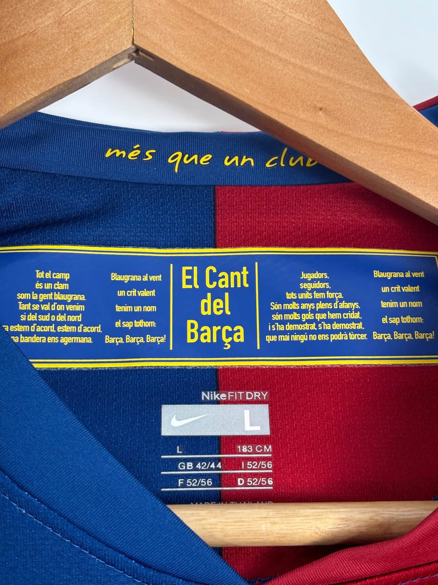 FC Barcelona Home Shirt L/S 2008/9 Messi 10 (L)