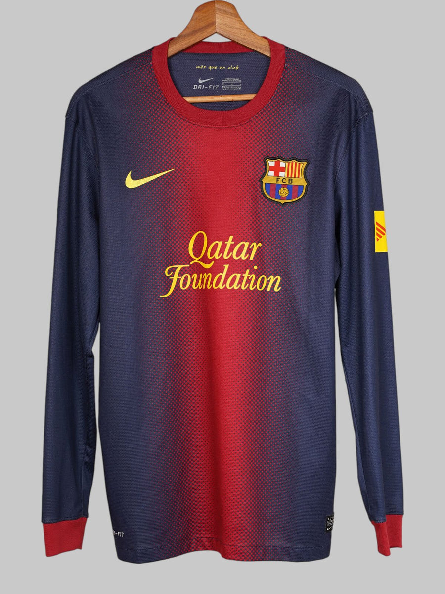 FC Barcelona Home Shirt L/S 2012/13 Messi 10 (M)