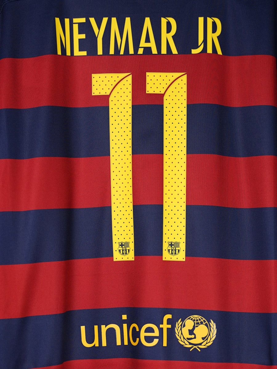 FC Barcelona Home Shirt L/S 2015/16 Neymar Jr 11 (XL)