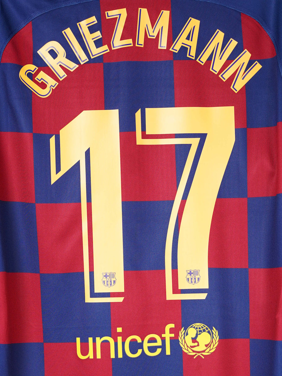 FC Barcelona Home Shirt L/S 2019/20 Griezmann 17 (L)