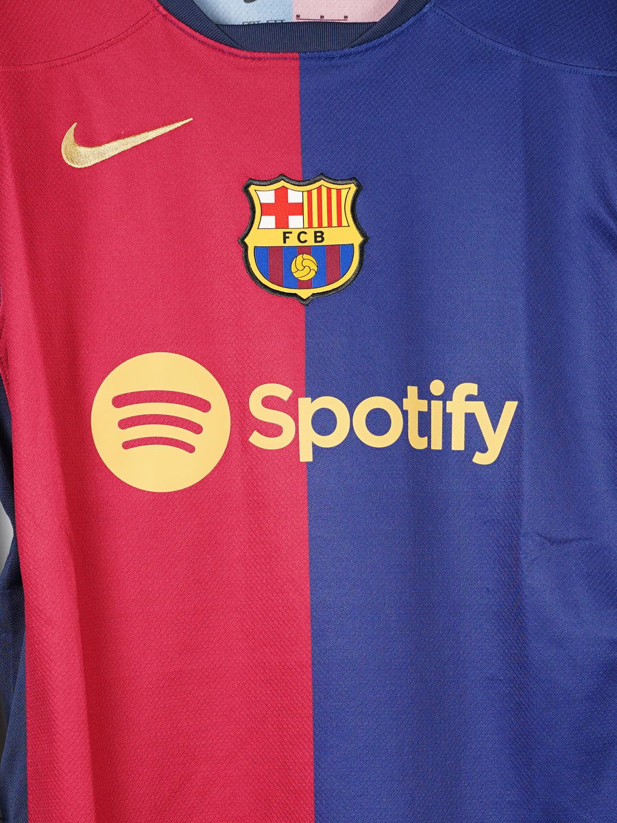 FC Barcelona Home Shirt L/S 2024/25 F. De Jong 21 (M)