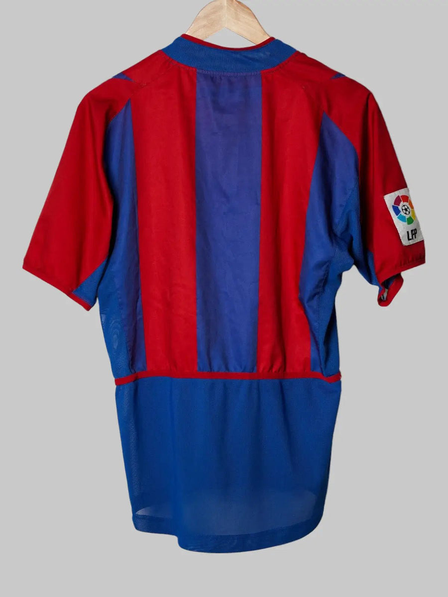 FC Barcelona Home Shirt Player Issue 2002/3 (S)