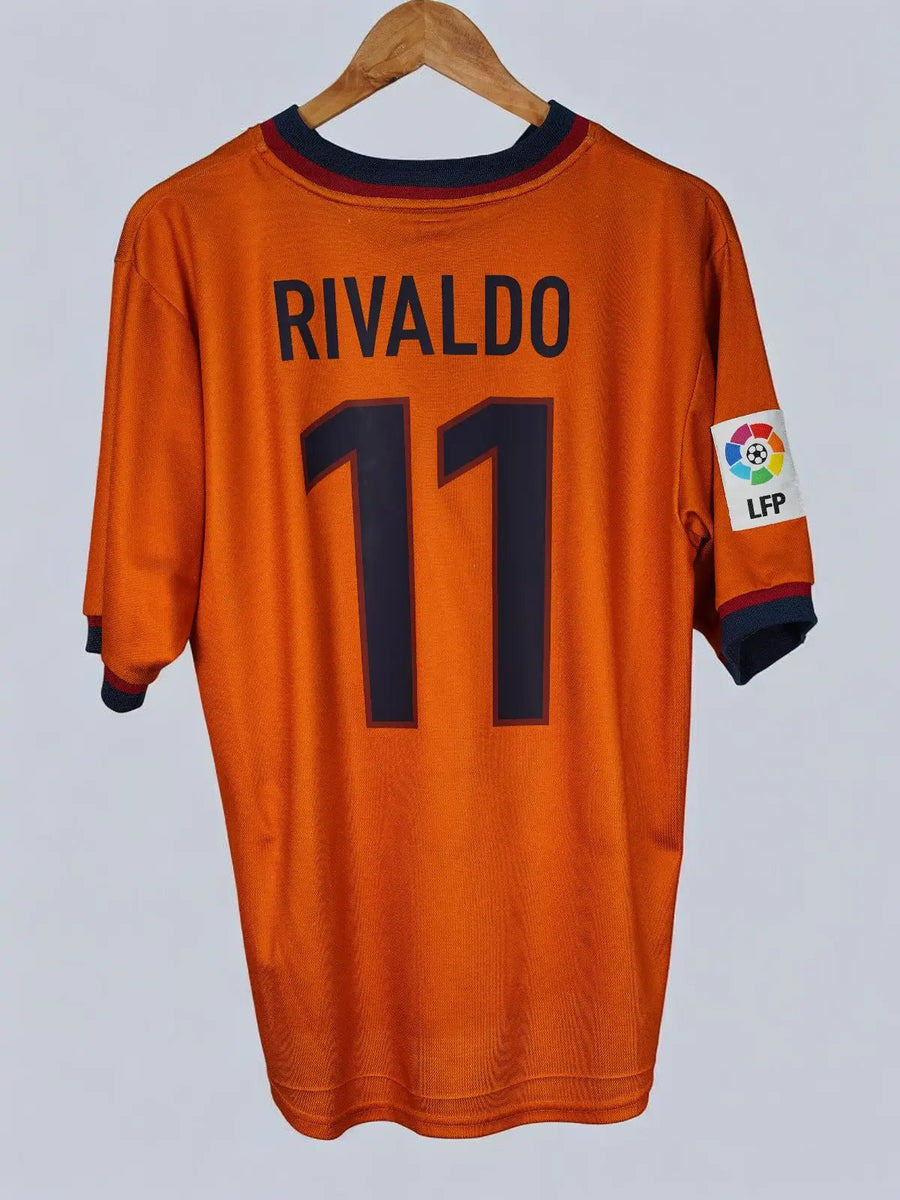 FC Barcelona Third Shirt 1998/99 Rivaldo 11 (M)