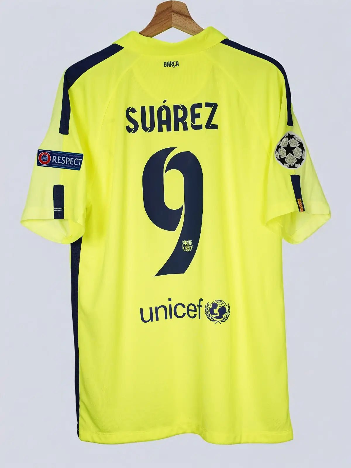 2014/15 Barcelona Suarez #9 Third Shirt (L) Nike – First11 2014/15 Barcelona Suarez #9 Third Shirt (L) Nike – First11