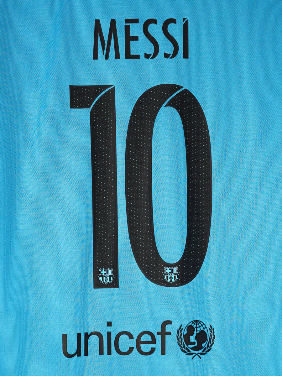 FC Barcelona Third Shirt 2015/16 Messi 10 (L)