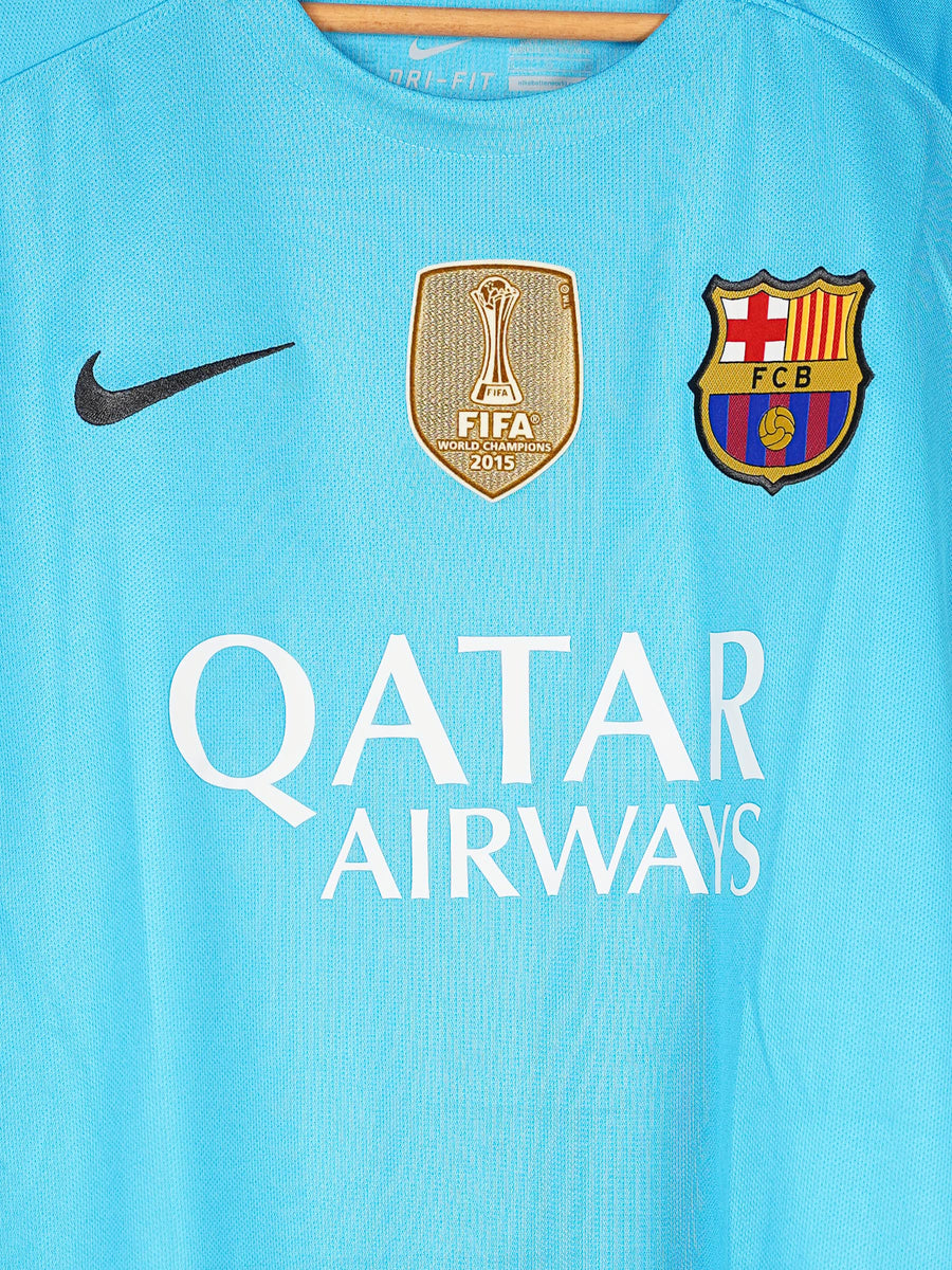 FC Barcelona Third Shirt 2015/16 Suarez 9 (L)