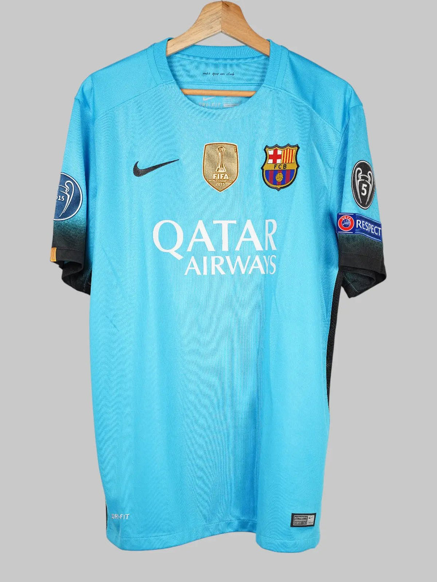 FC Barcelona Third Shirt 2015/16 Suarez 9 (L)