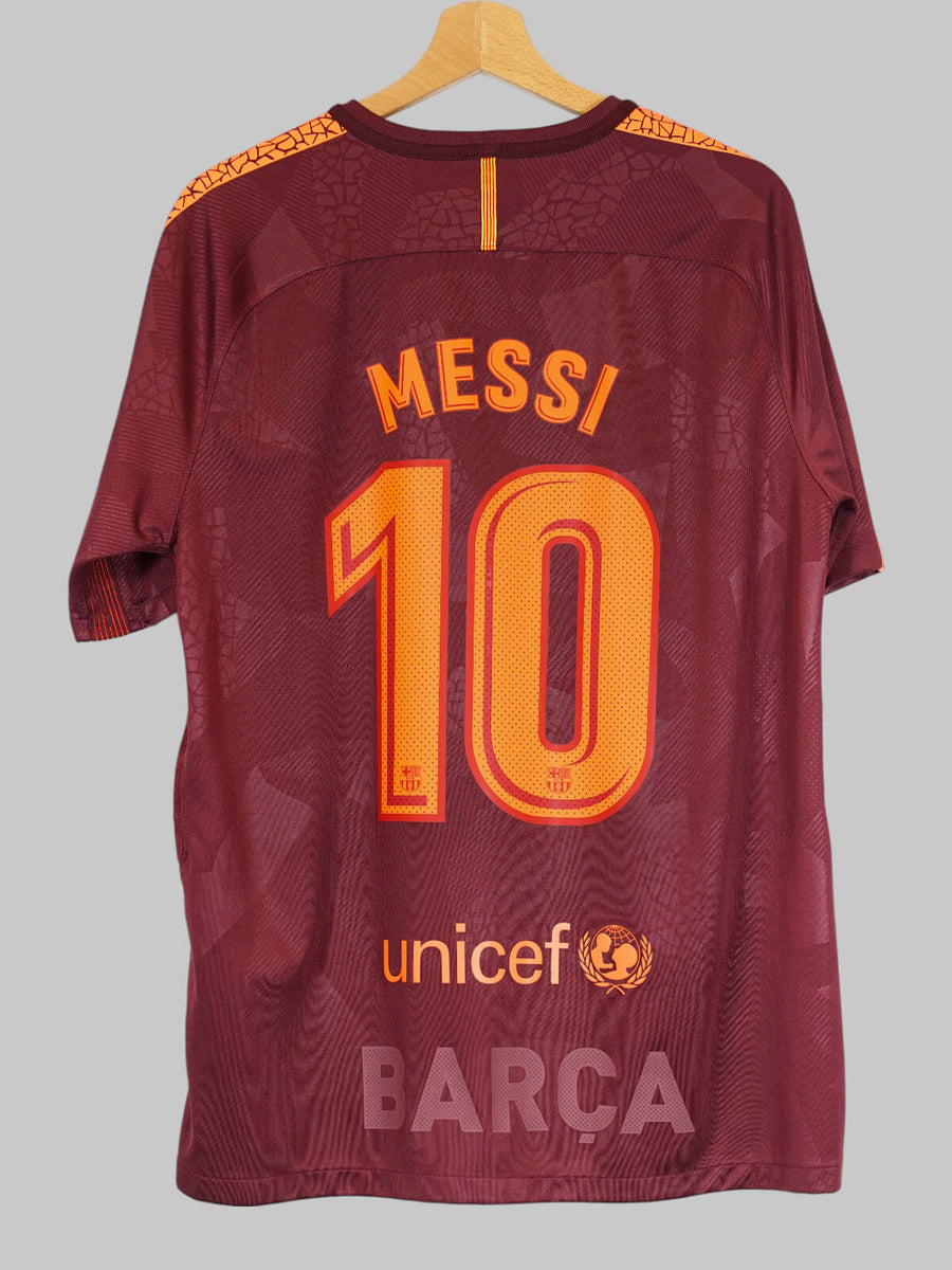 FC Barcelona Third Shirt 2017/18 Messi 10 (L)