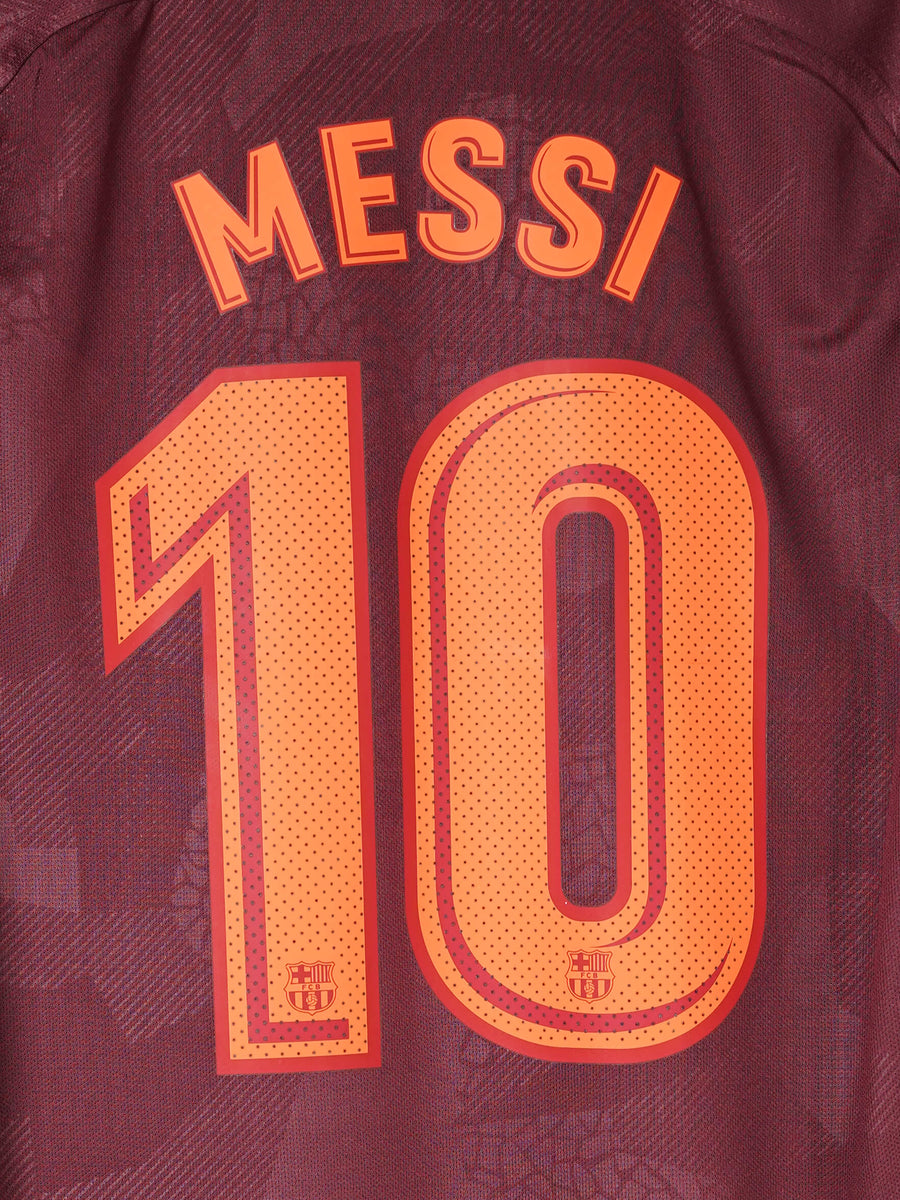 FC Barcelona Third Shirt 2017/18 Messi 10 (M)