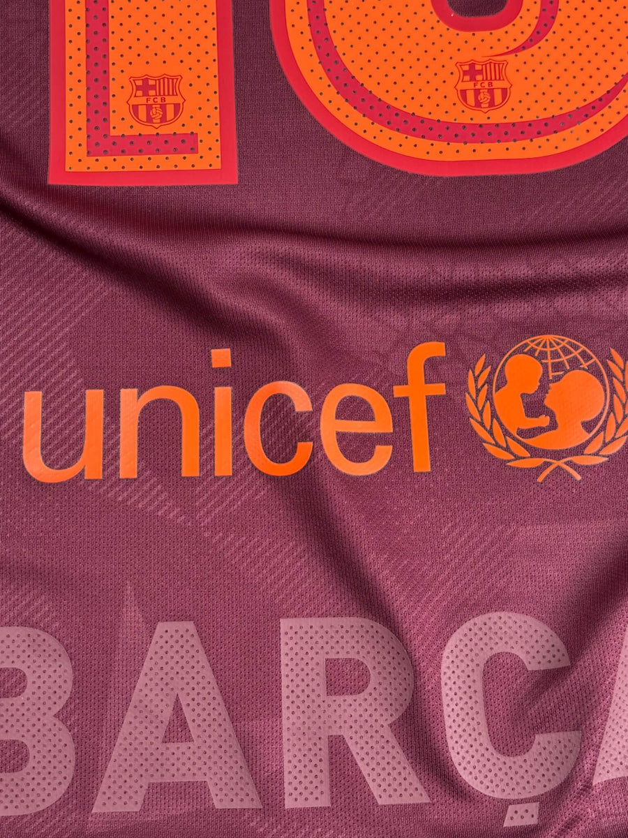 FC Barcelona Third Shirt 2017/18 Messi 10 (M)