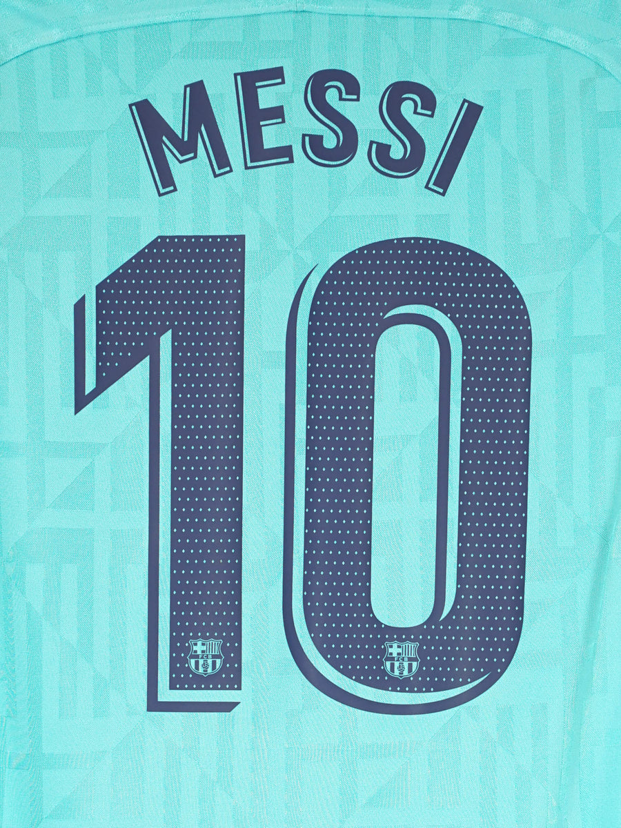 FC Barcelona Third Shirt 2019/20 Messi 10 (L)
