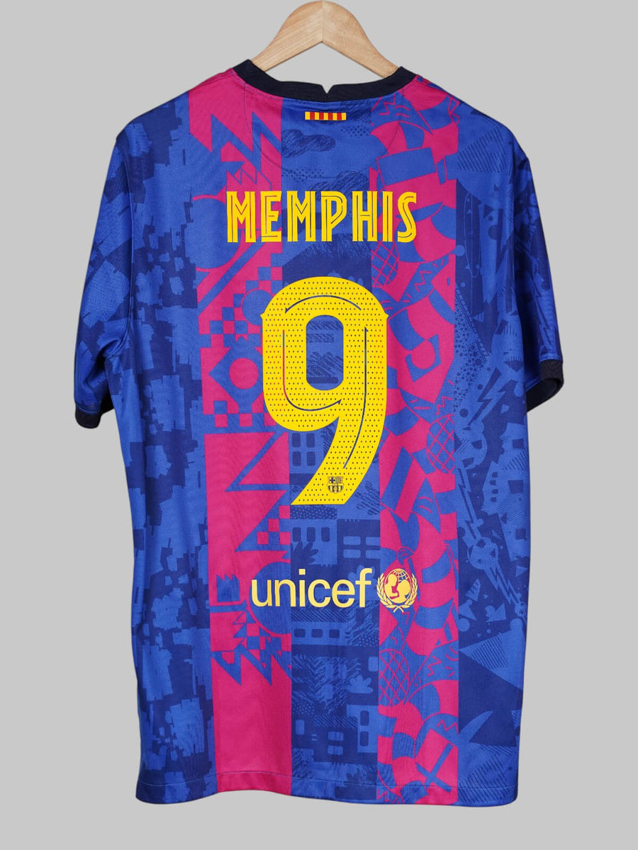 FC Barcelona Third Shirt 2021/22 Memphis 9 (XL)