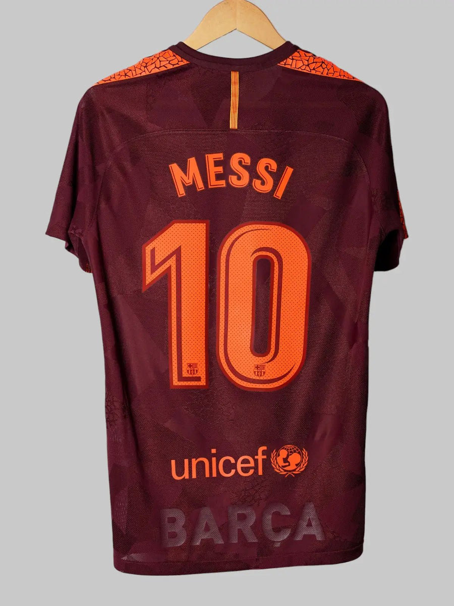 FC Barcelona Third Shirt Vaporknit 2017/18 Messi 10 (M)