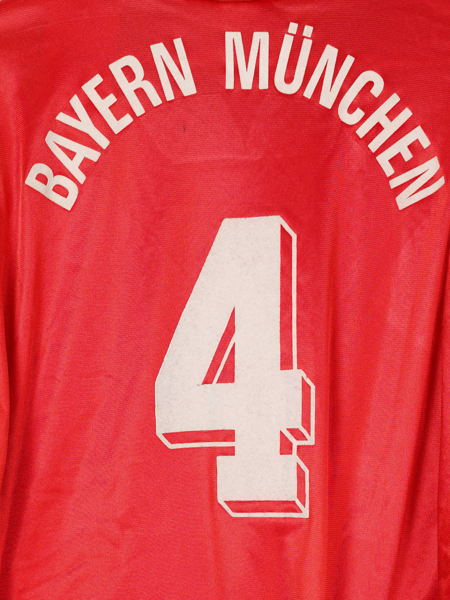 FC Bayern Munich Home Shirt 1992/93 Match Worn & Signed 4 Kreuzer (L)