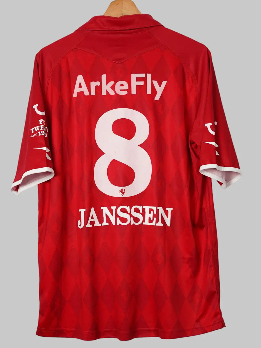 FC Twente Home Shirt 2010/11 Janssen 8 (XL)