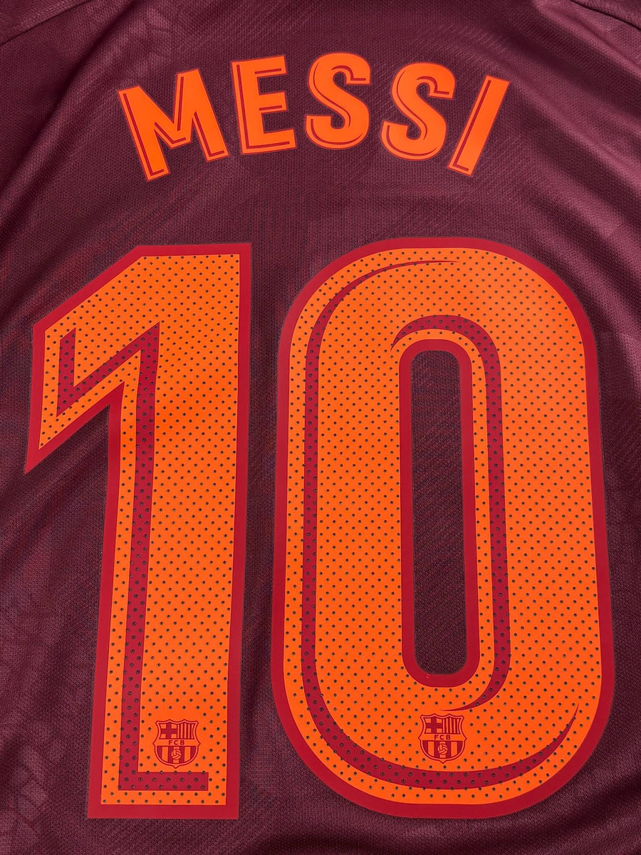2017/18 Barcelona Messi #10 Third Shirt (M)