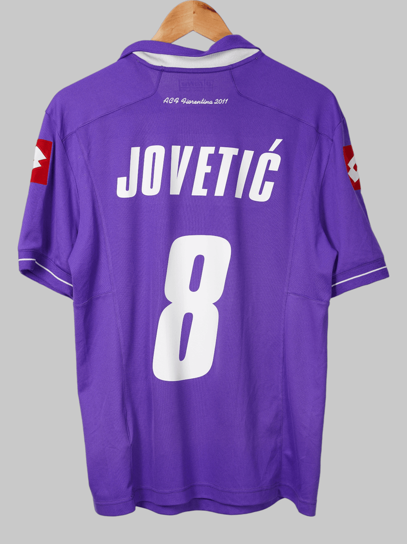 Fiorentina Home Shirt 2011/12 Jovetic 8 (L)