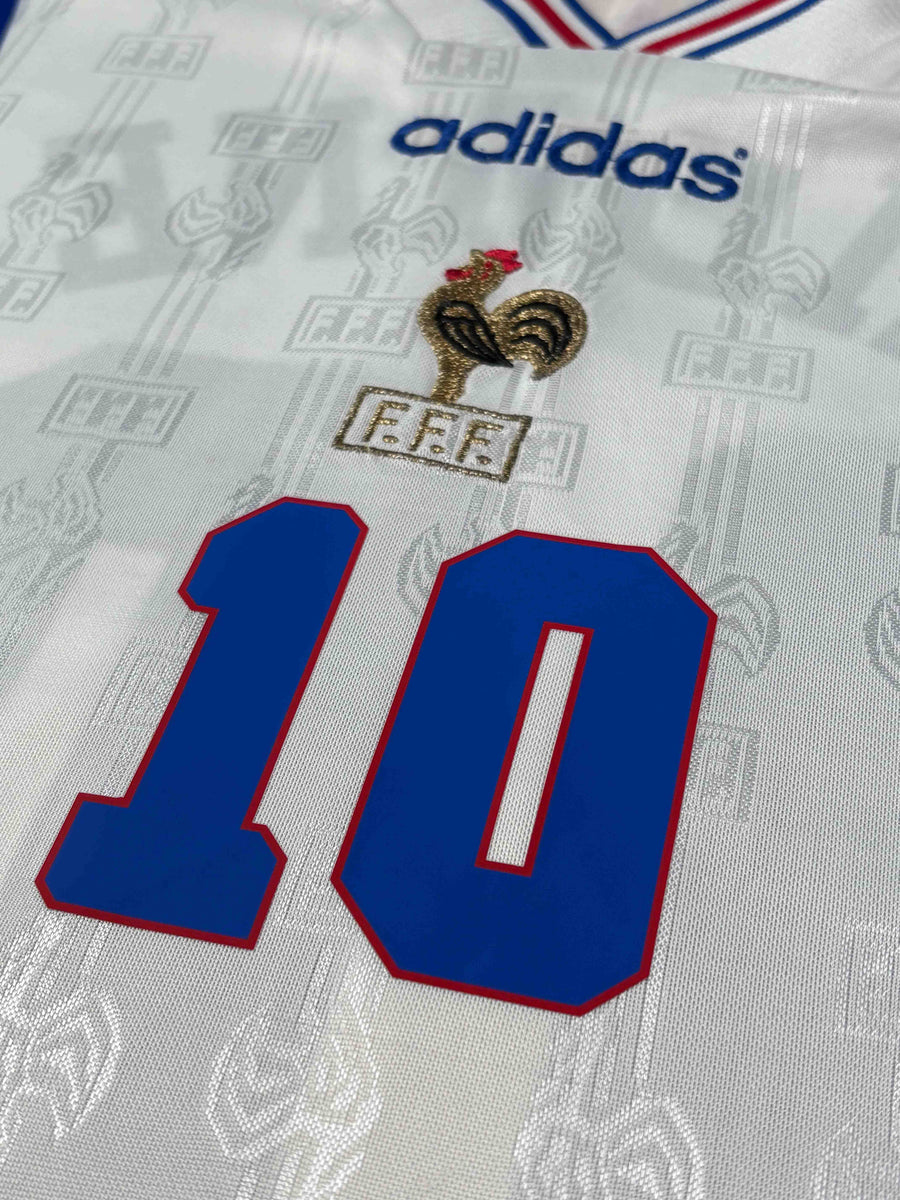 France Away Shirt 1996/97 Zidane 10 (XXL)