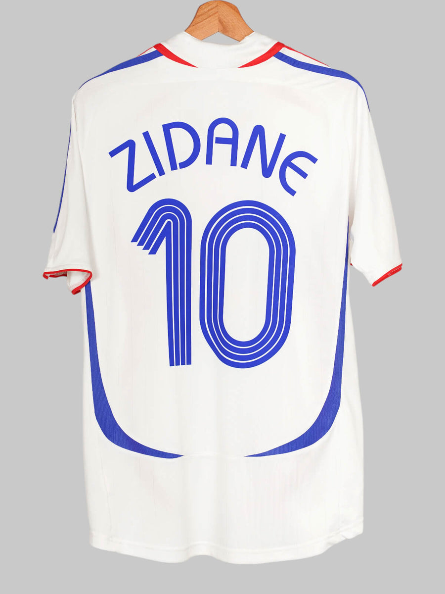 France Away Shirt 2006/7 Zidane 10 (M)
