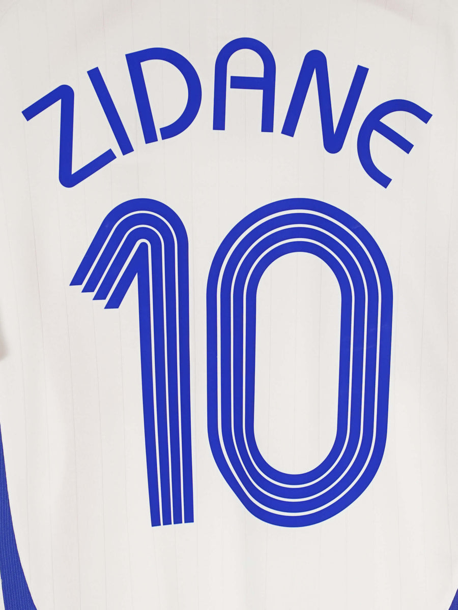France Away Shirt 2006/7 Zidane 10 (M)