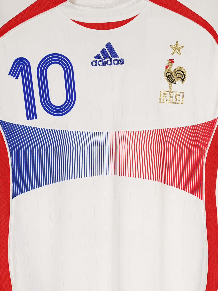 France Away Shirt 2006/7 Zidane 10 (M)