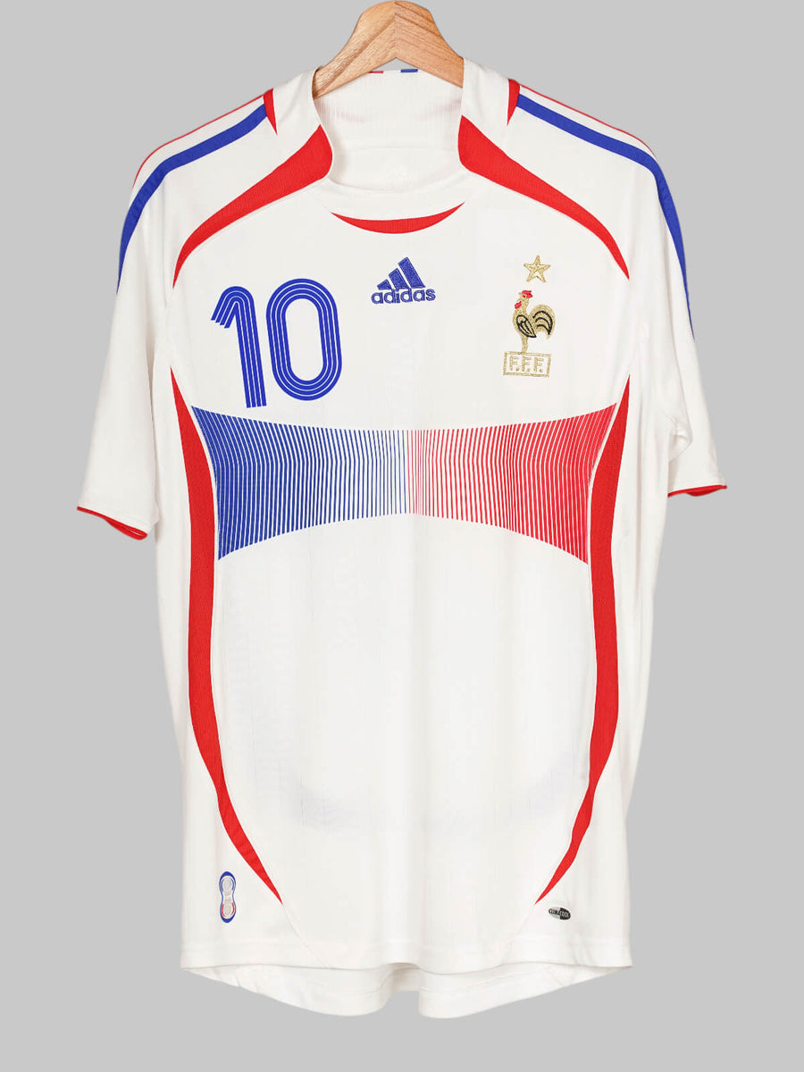 France Away Shirt 2006/7 Zidane 10 (M)